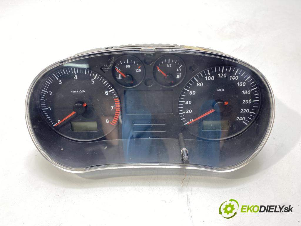 SEAT TOLEDO II (1M2) 1998 - 2006    1.8 20V 92 kW [125 KM] benzyna 1998 - 2004  Prístrojovka 1M0920800C (Prístrojové dosky, displeje)
