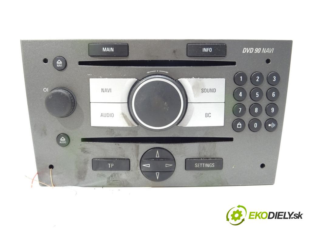 OPEL SIGNUM liftback (Z03) 2003 - 2008    1.9 CDTI (F48) 110 kW [150 KM] olej napędowy 2004   RADIO 13272817 (Audio zariadenia)