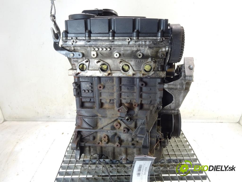 AUDI A3 (8P1) 2003 - 2013    2.0 TDI 103 kW [140 KM] olej napędowy 2005 - 2008  Motor BKD (Motory (kompletné))