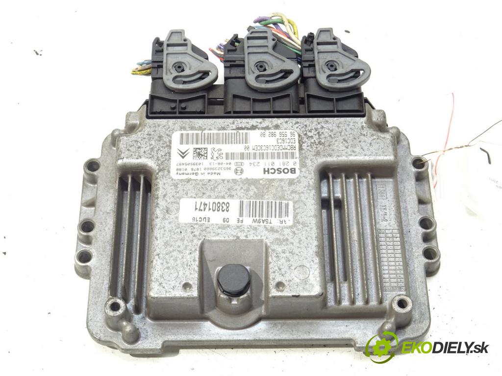 PEUGEOT 307 SW (3H) 2002 - 2009    1.6 HDI 110 80 kW [109 KM] olej napędowy 2003 - 20  riadiaca jednotka Motor 9655698280 (Riadiace jednotky)