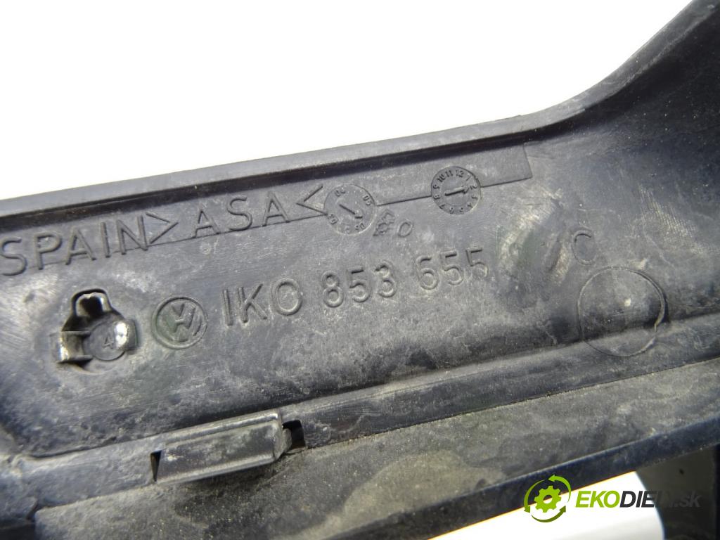 VW GOLF V (1K1) 2003 - 2010    1.9 TDI 77 kW [105 KM] olej napędowy 2003 - 2008  Mriežka maska 1K0853655 (Mriežky, masky)
