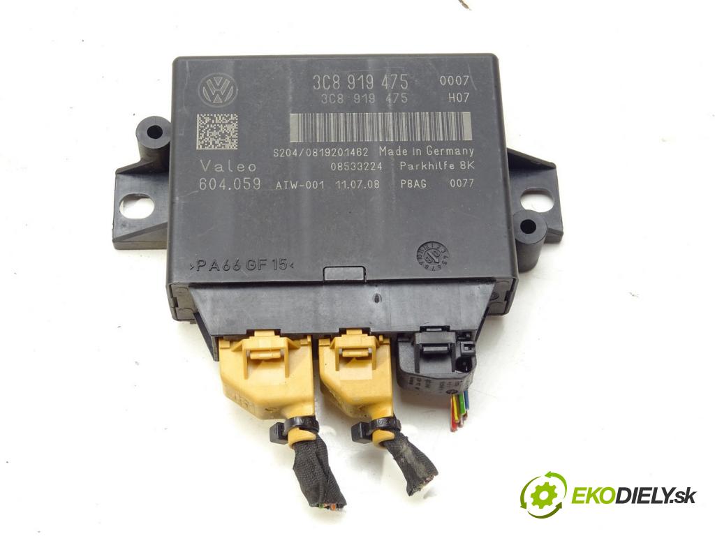 VW PASSAT CC B6 (357) 2008 - 2012    2.0 TDI 103 kW [140 KM] olej napędowy 2008 - 2012  Modul PDC 3C8919475 (Ostatné)