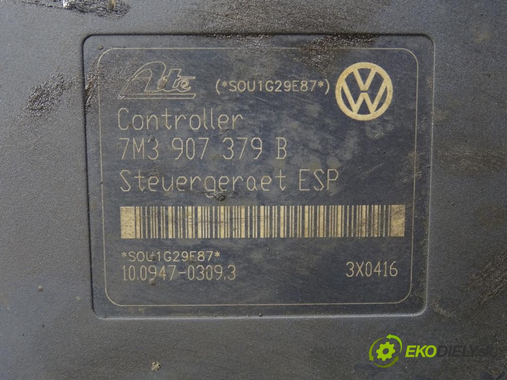 VW SHARAN (7M8, 7M9, 7M6) 1995 - 2010    1.9 TDI 85 kW [115 KM] olej napędowy 2000 - 2010  Pumpa ABS 7M3907379B (Pumpy ABS)