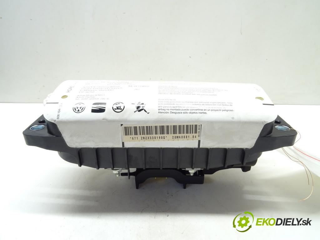 VW GOLF VI Variant (AJ5) 2009 - 2014    2.0 TDI 103 kW [140 KM] olej napędowy 2009 - 2013  AirBag spolujazdca  (Airbagy)