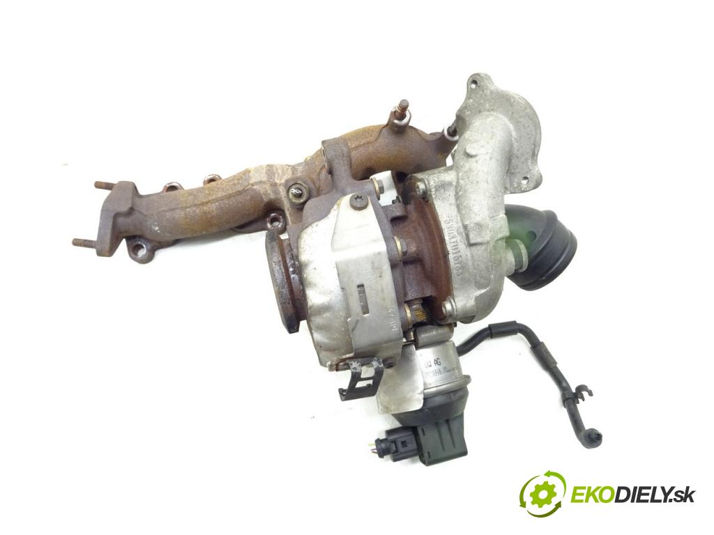 VW GOLF VI Variant (AJ5) 2009 - 2014    2.0 TDI 103 kW [140 KM] olej napędowy 2009 - 2013  Turbodúchadlo,turbo 03L253016J (Turbodúchadlá (kompletné))