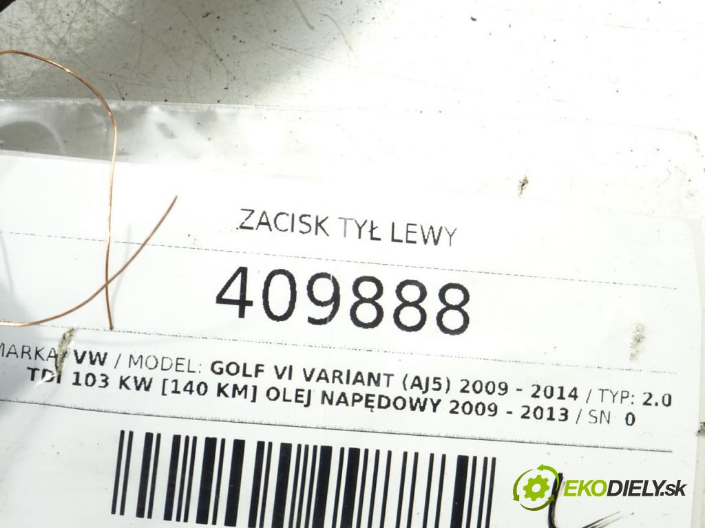 VW GOLF VI Variant (AJ5) 2009 - 2014    2.0 TDI 103 kW [140 KM] olej napędowy 2009 - 2013  Brzdič strmeň zad ľavy 0 (Ostatné)