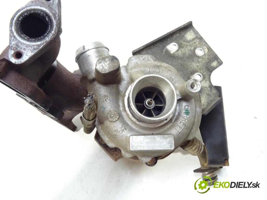 PEUGEOT 407 SW (6E_) 2004 - 2011    2.7 HDi 150 kW [204 KM] olej napędowy 2005 - 2010  Turbodúchadlo,turbo 4U3Q-6K682-AK (Turbodúchadlá (kompletné))