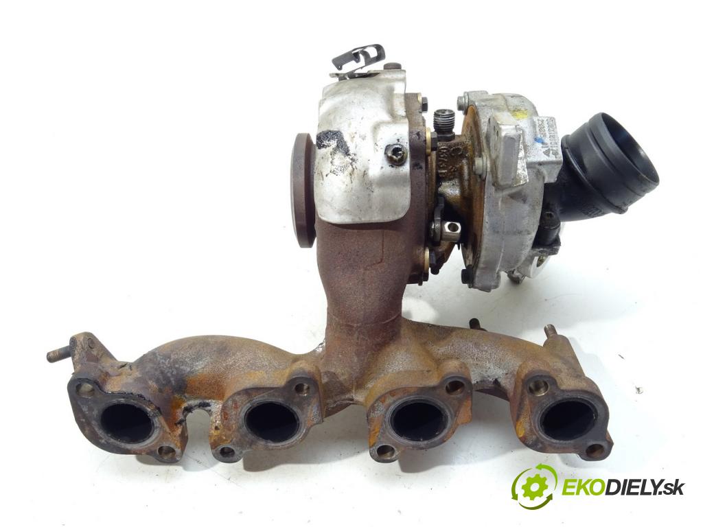 VW GOLF VI (5K1) 2008 - 2014    2.0 TDI 81 kW [110 KM] olej napędowy 2008 - 2012  Turbodúchadlo,turbo BV43B-0139 (Turbodúchadlá (kompletné))