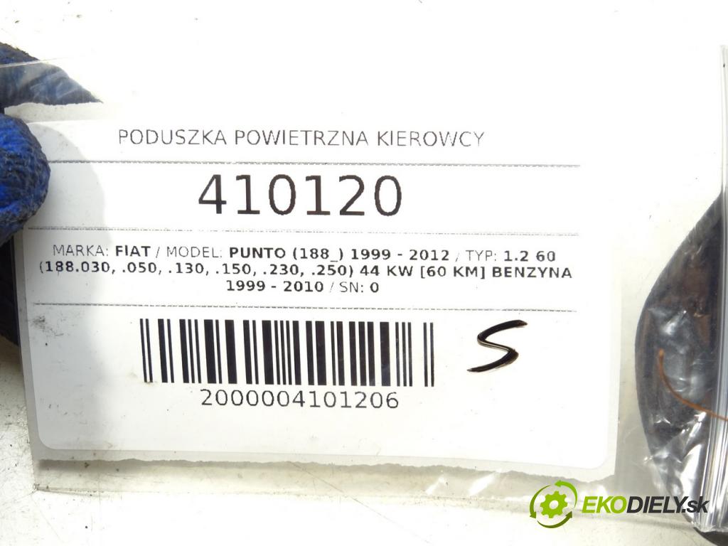 FIAT PUNTO (188_) 1999 - 2012 1.2 60 (188.030, .050, .130, .150, .230, .250) 44 AirBag volantu 7353352430 (Airbagy)