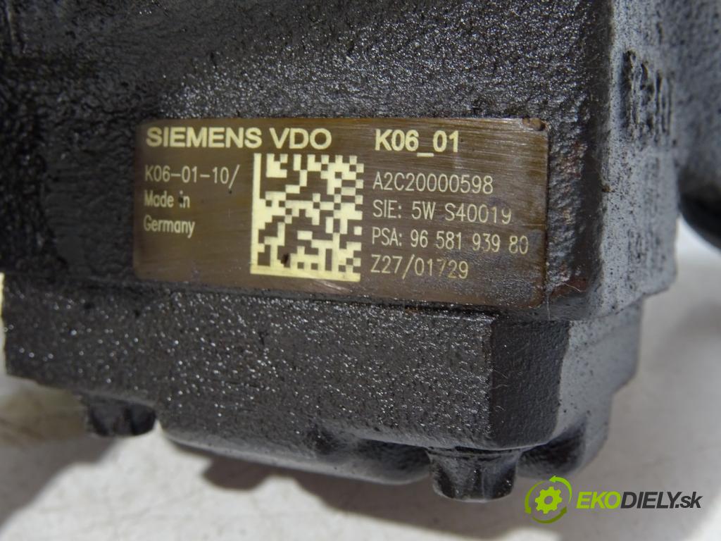 PEUGEOT 407 SW (6E_) 2004 - 2011    2.0 HDi 135 100 kW [136 KM] olej napędowy 2004 - 2  Pumpa vstrekovacia A2C20000598 (Vstrekovacie čerpadlá)