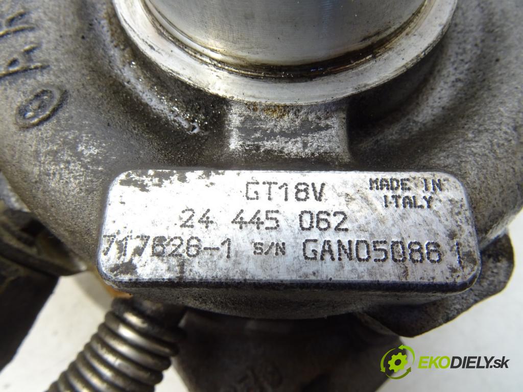 OPEL VECTRA C (Z02) 2002 - 2009    2.2 DTI 16V (F69) 92 kW [125 KM] olej napędowy 200  Turbodúchadlo,turbo 24445062 (Turbodúchadlá (kompletné))