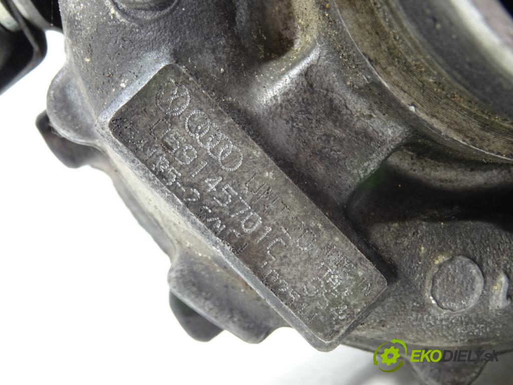 AUDI A6 C5 (4B2) 1997 - 2005    2.5 TDI 110 kW [150 KM] olej napędowy 1997 - 2005  Turbodúchadlo,turbo 059145701C (Turbodúchadlá (kompletné))