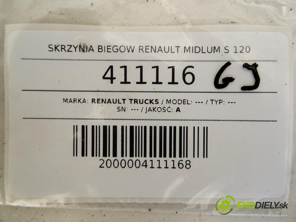 RENAULT TRUCKS ---    ---  Prevodovka RENAULT MIDLUM S 120