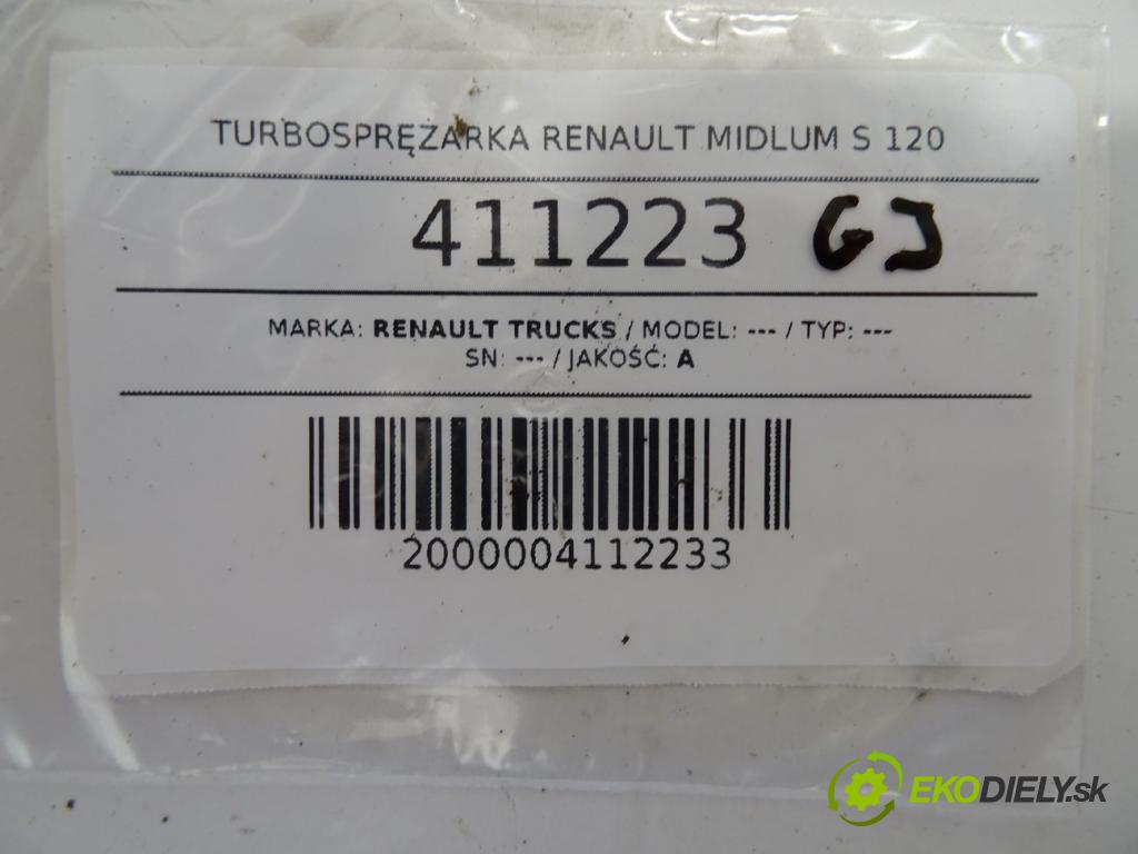 RENAULT TRUCKS ---    ---  turbo RENAULT MIDLUM S 120