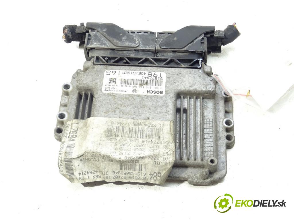 FIAT BRAVO II (198_) 2006 - 2022    2.0 D Multijet (198AXN1B) 121 kW [165 KM] olej nap  riadiaca jednotka Motor 0281014540 (Riadiace jednotky)