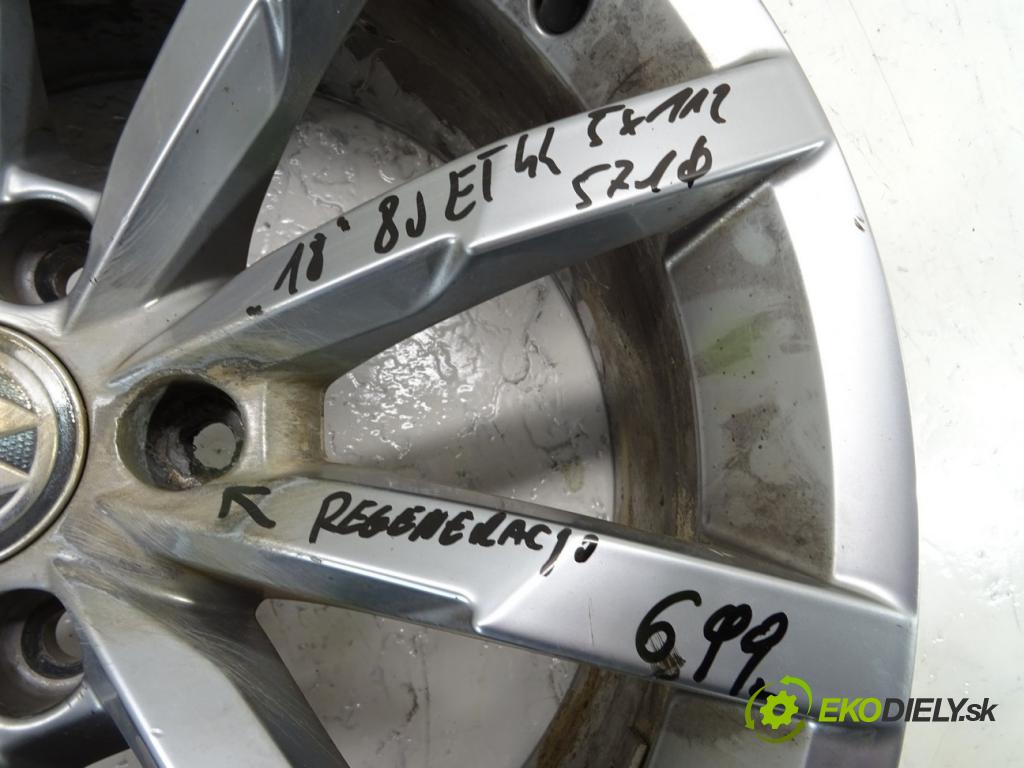VW PASSAT B8 (3G2, CB2) 2014 - 2022    ---  disk 18 8J 5X112 57,1 ET44 1kus
