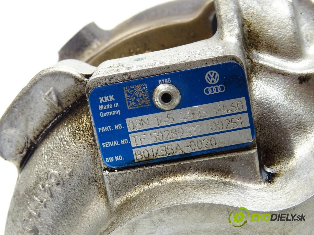 VW PASSAT B8 Variant (3G5, CB5) 2014 - 2022    2.0 TDI 4motion 176 kW [240 KM] olej napędowy 2014  Turbodúchadlo,turbo 03N145401G (Turbodúchadlá (kompletné))