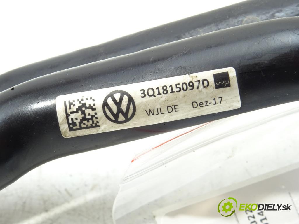 VW PASSAT B8 Variant (3G5, CB5) 2014 - 2022    2.0 TDI 4motion 176 kW [240 KM] olej napędowy 2014  Rúrka hadica vody 3Q1815097D