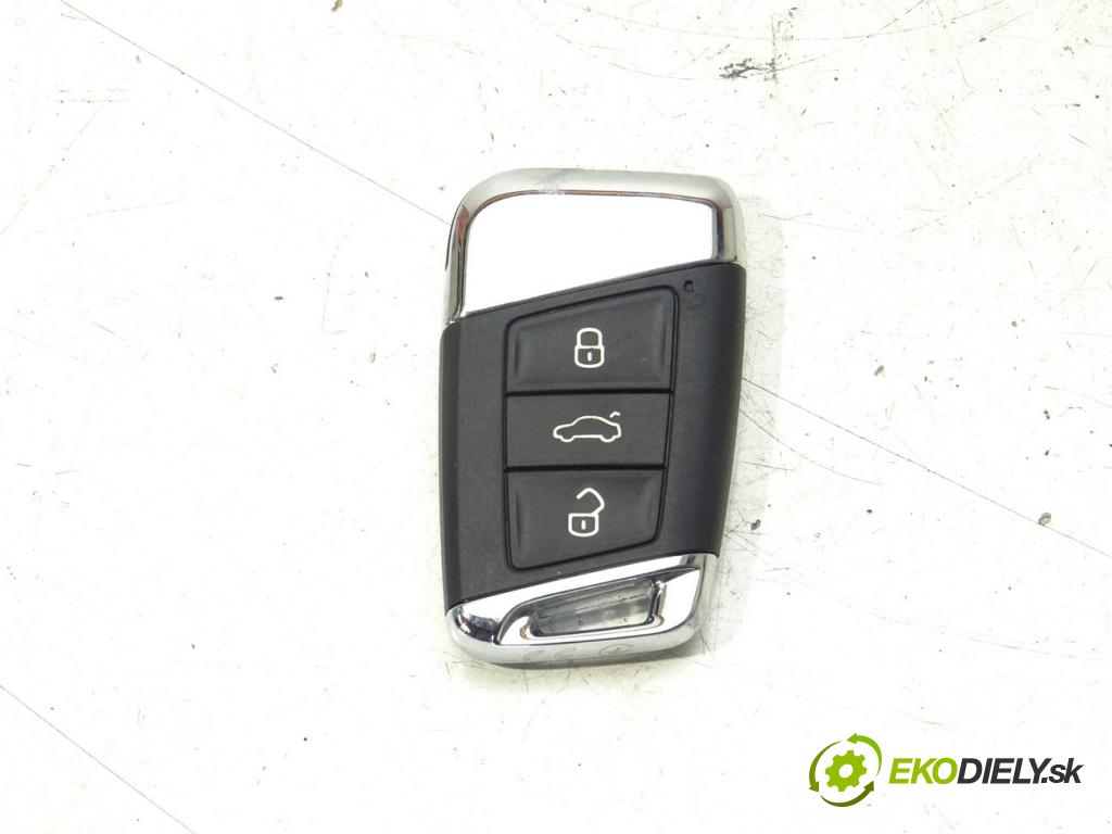 SKODA SUPERB III Kombi (3V5) 2015 - 2022    2.0 TDI 110 kW [150 KM] olej napędowy 2015 - 2022  klíč DÁLKOVÝ: