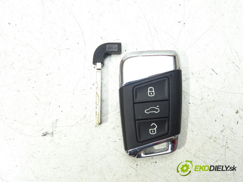 SKODA SUPERB III Kombi (3V5) 2015 - 2022    2.0 TDI 110 kW [150 KM] olej napędowy 2015 - 2022  klíč DÁLKOVÝ: