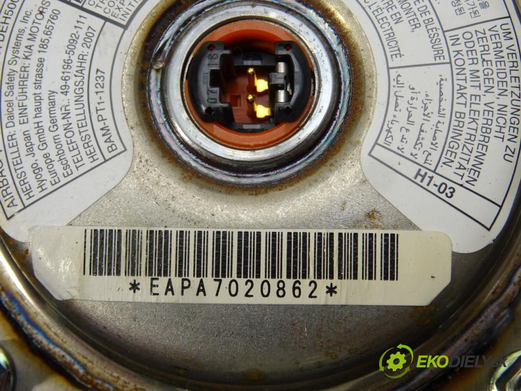 KIA PICANTO I (SA) 2004 - 2012    1.1 48 kW [65 KM] benzyna 2004 - 2011  AirBag volantu 5690007700EQ (Airbagy)
