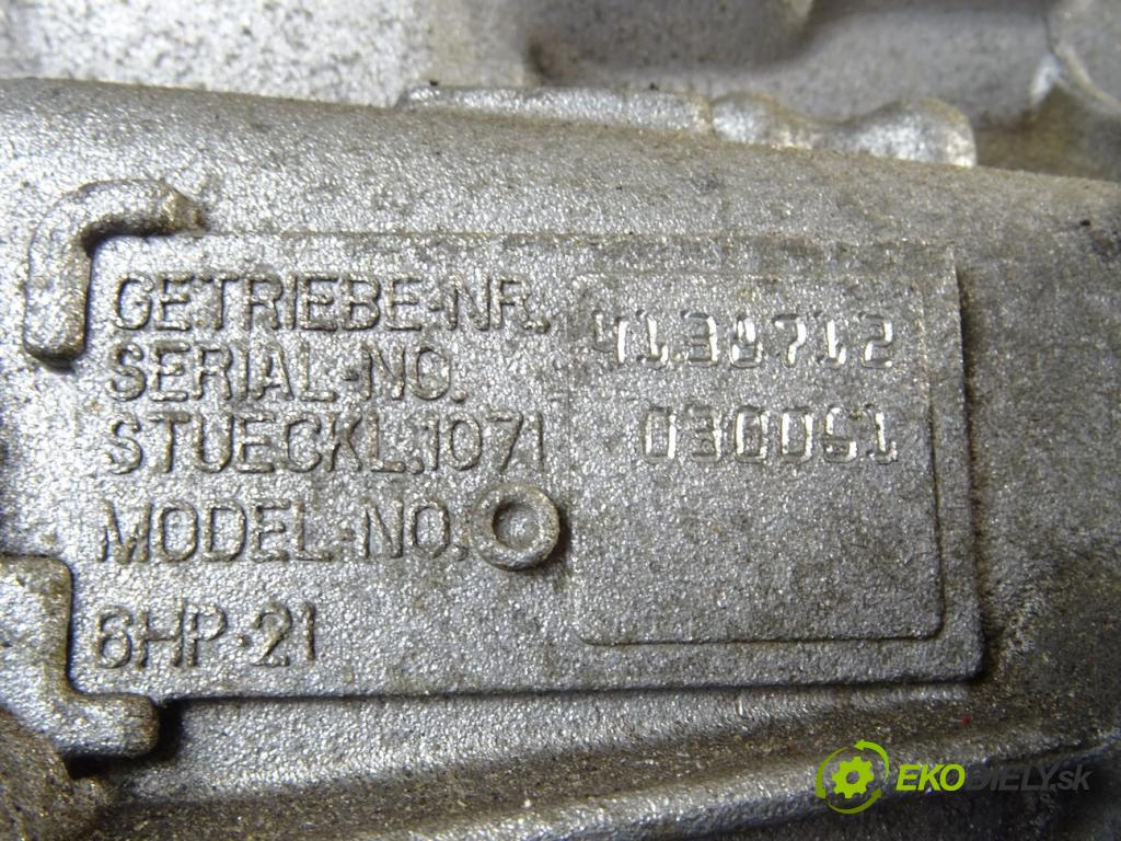 BMW 3 Touring (E91) 2004 - 2012    318 d 105 kW [143 KM] olej napędowy 2007 - 2012  Prevodovka 7601243 (Prevodovky)