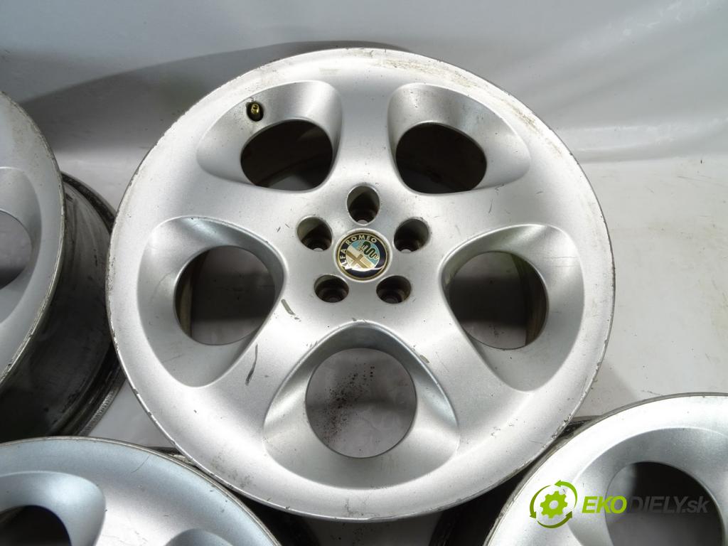 ALFA ROMEO ---    ---  disky hliníkové 17 7J 5X98: stred CENTR. 58
