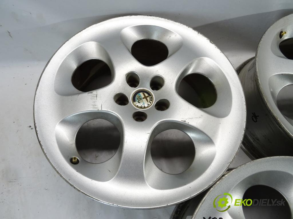 ALFA ROMEO ---    ---  disky hliníkové 17 7J 5X98: stred CENTR. 58