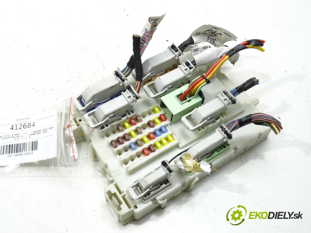 FORD C-MAX II (DXA/CB7, DXA/CEU) 2010 - 2019    1.6 Ti 77 kW [105 KM] benzyna 2010 - 2019  modul BSI F1FT-14A073-BB (Pojistkové skříňky)