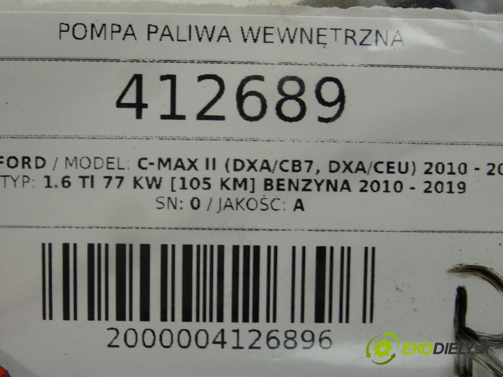 FORD C-MAX II (DXA/CB7, DXA/CEU) 2010 - 2019    1.6 Ti 77 kW [105 KM] benzyna 2010 - 2019  Pumpa paliva vnútorná AV61-9H307-AE (Palivové pumpy, čerpadlá, plaváky)