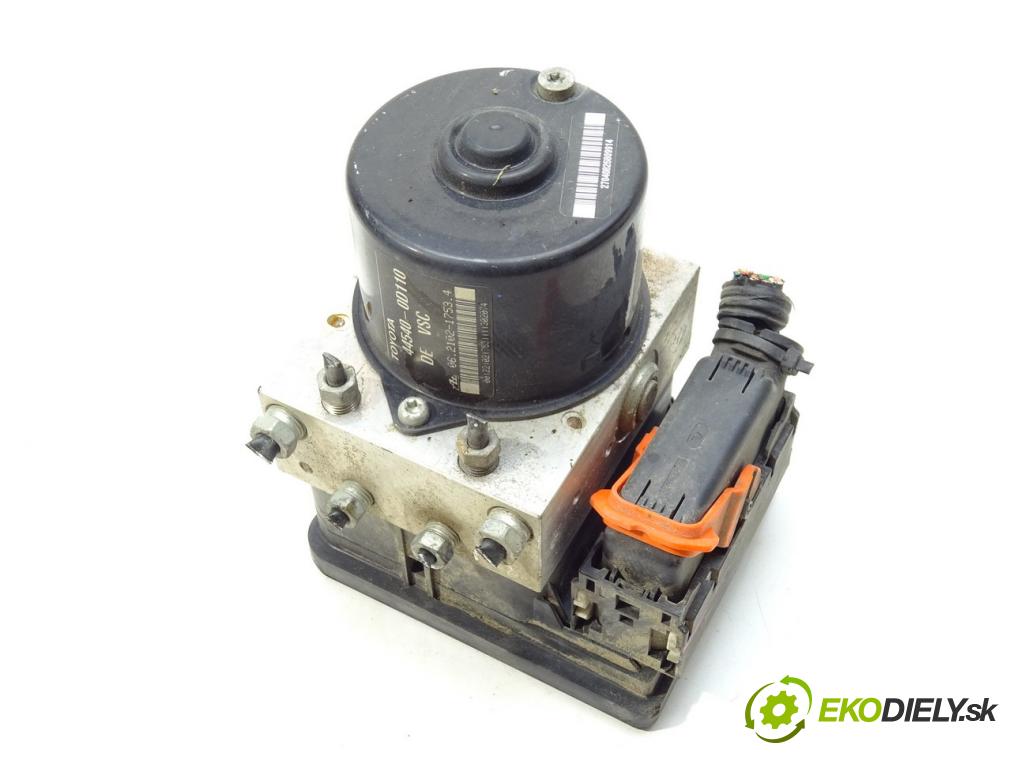 TOYOTA YARIS (_P13_) 2010 - 2022    1.3 (NSP130_) 73 kW [99 KM] benzyna 2011 - 2022  Pumpa ABS 44540-0D110 (Pumpy ABS)
