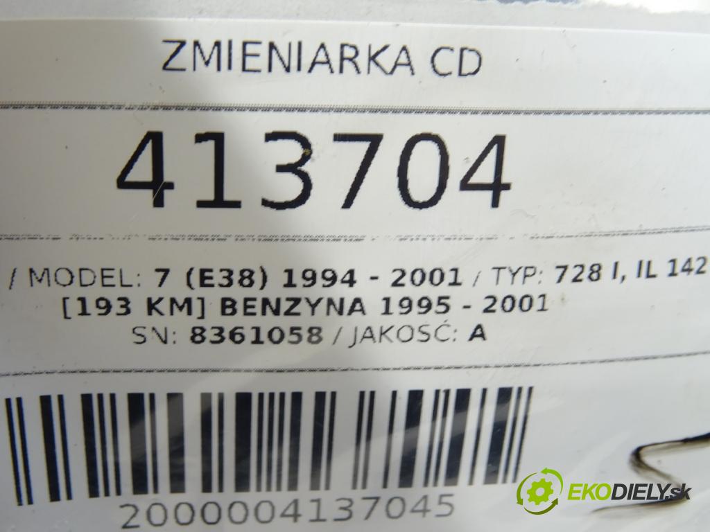 BMW 7 (E38) 1994 - 2001    728 i, iL 142 kW [193 KM] benzyna 1995 - 2001  Menič CD 8361058 (CD meniče)