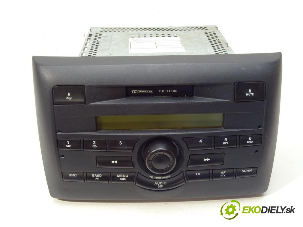 FIAT STILO (192_) 2001 - 2010    1.2 16V (192_XA1B) 59 kW [80 KM] benzyna 2002 - 20  RADIO 735296994 (Audio zariadenia)