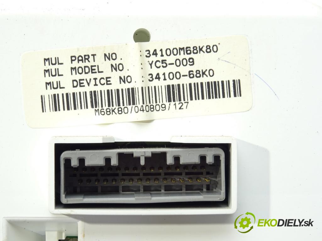 NISSAN PIXO (UA0) 2009 - 2022    1.0 50 kW [68 KM] benzyna 2009 - 2022  Prístrojovka 34100M68K80 (Prístrojové dosky, displeje)