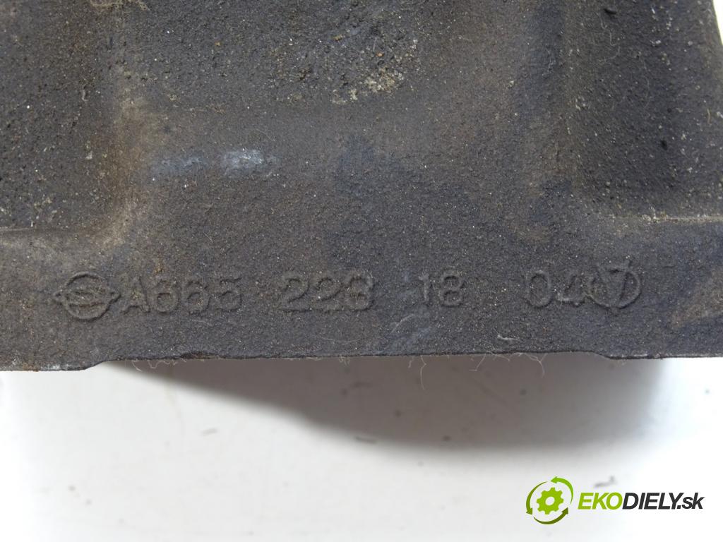 SSANGYONG ACTYON SPORTS I (QJ) 2005 - 2022    2.0 Xdi 4WD 104 kW [141 KM] olej napędowy 2007 - 2  držák motora levá strana A6652231804 (Držáky motoru)