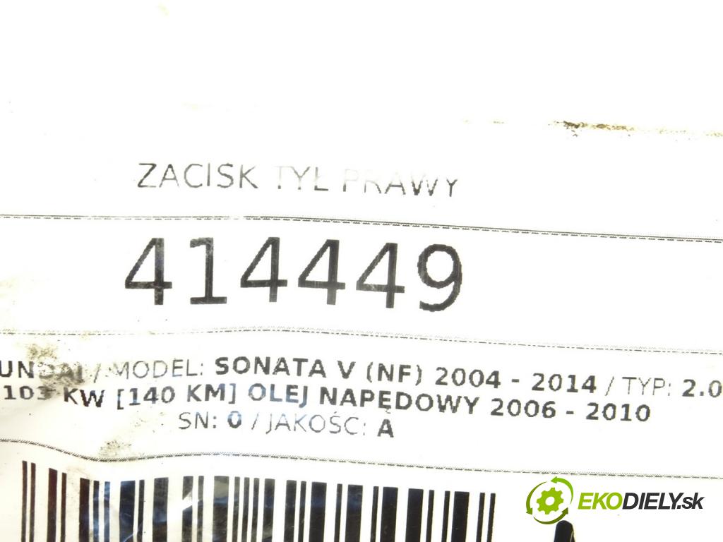 HYUNDAI SONATA V (NF) 2004 - 2014    2.0 CRDi 103 kW [140 KM] olej napędowy 2006 - 2010  Brzdič strmeň zad pravy  (Ostatné)