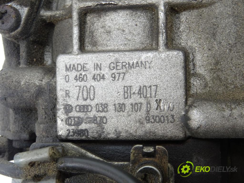 VW GOLF IV (1J1) 1997 - 2008    1.9 TDI 81 kW [110 KM] olej napędowy 1997 - 2004  Pumpa vstrekovacia 0460404977 (Vstrekovacie čerpadlá)