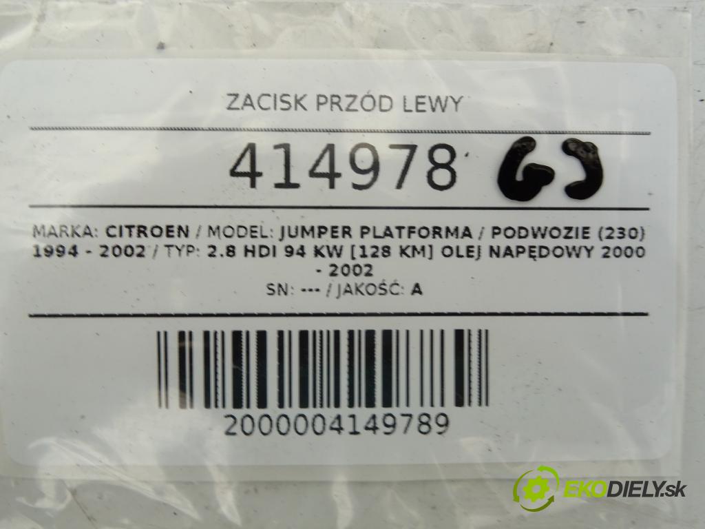CITROEN JUMPER Platforma / podwozie (230) 1994 - 2002    2.8 HDi 94 kW [128 KM] olej napędowy 2000 - 2002  Brzdič strmeň predný ľavy  (Ostatné)