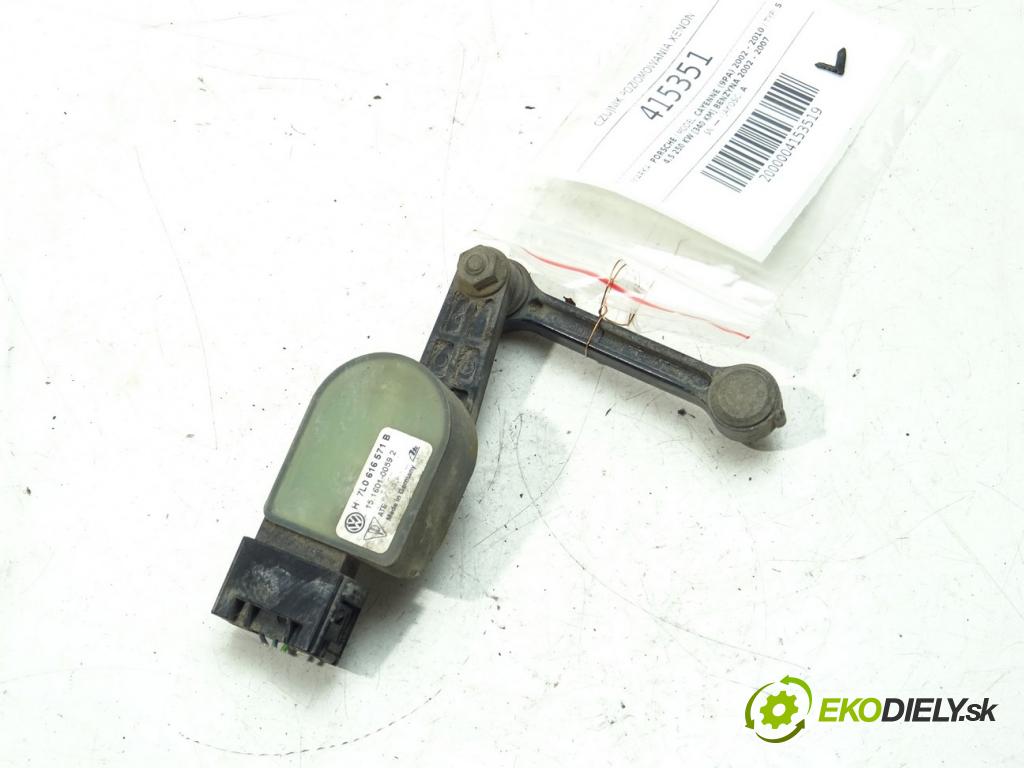 PORSCHE CAYENNE (9PA) 2002 - 2010    S 4.5 250 kW [340 KM] benzyna 2002 - 2007  Snímač XENON 7L0616571B (Snímače)