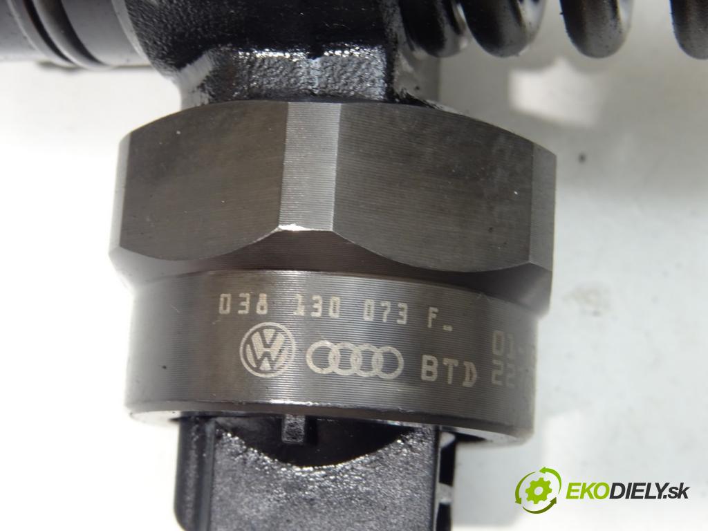 VW POLO (6N2) 1999 - 2001    1.4 TDI 55 kW [75 KM] olej napędowy 1999 - 2001  vstrekovače 038130073F (Vstrekovače)