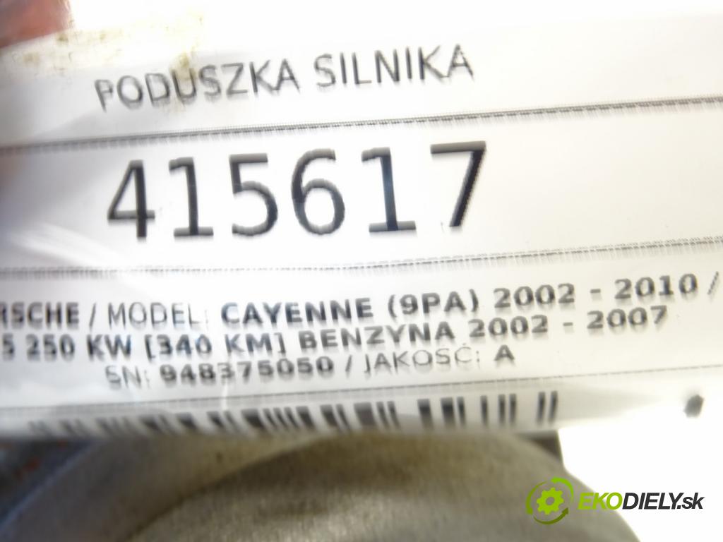 PORSCHE CAYENNE (9PA) 2002 - 2010    S 4.5 250 kW [340 KM] benzyna 2002 - 2007  AirBag Motor 948375050 (Držiaky motora)