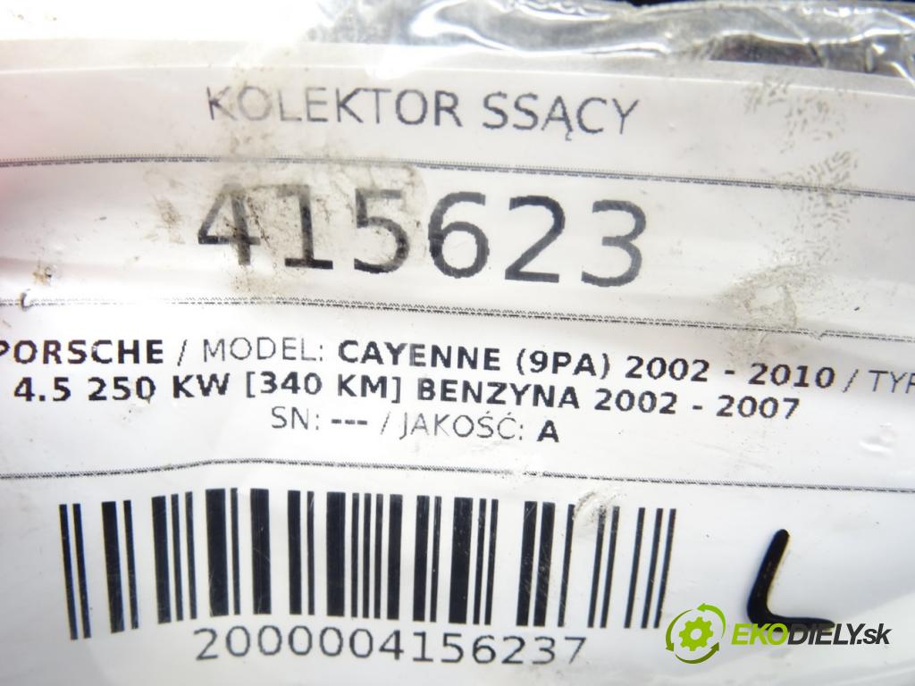 PORSCHE CAYENNE (9PA) 2002 - 2010    S 4.5 250 kW [340 KM] benzyna 2002 - 2007  Potrubie sacie, sanie 94811001102 (Sacie potrubia)
