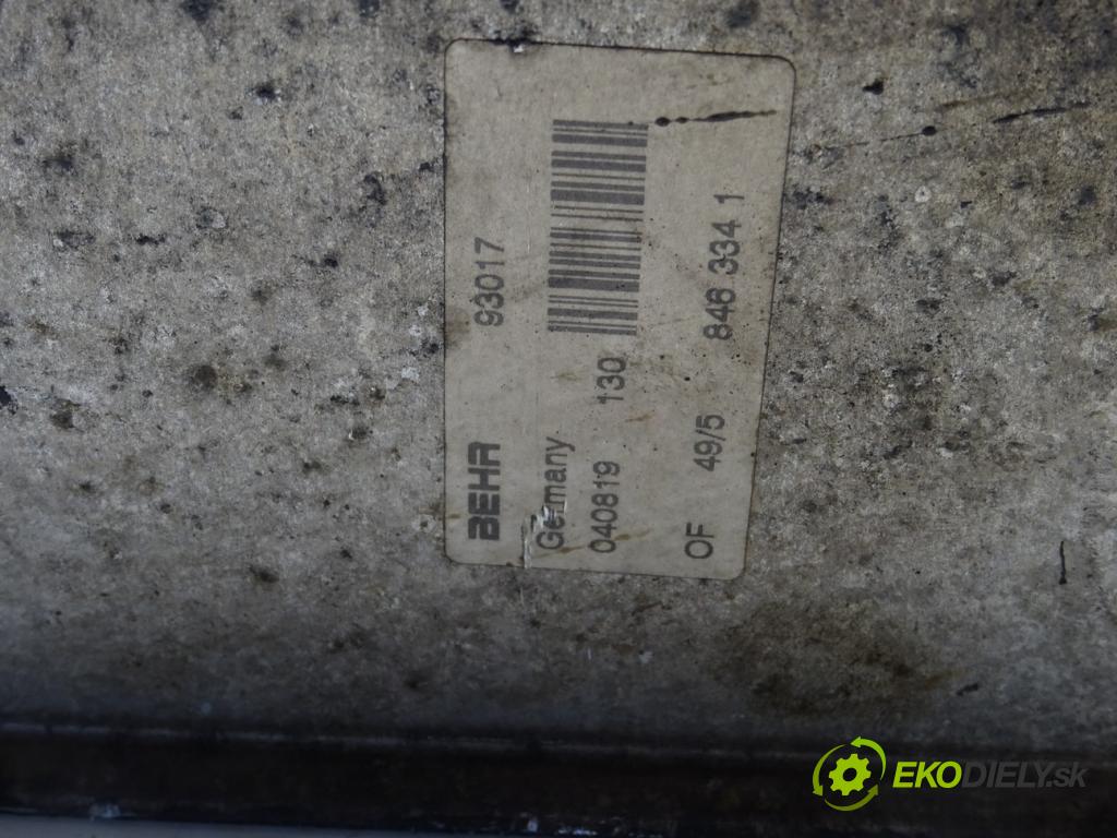 PORSCHE CAYENNE (9PA) 2002 - 2010    S 4.5 250 kW [340 KM] benzyna 2002 - 2007  chladič oleje 8463341 (Chladiče oleje)