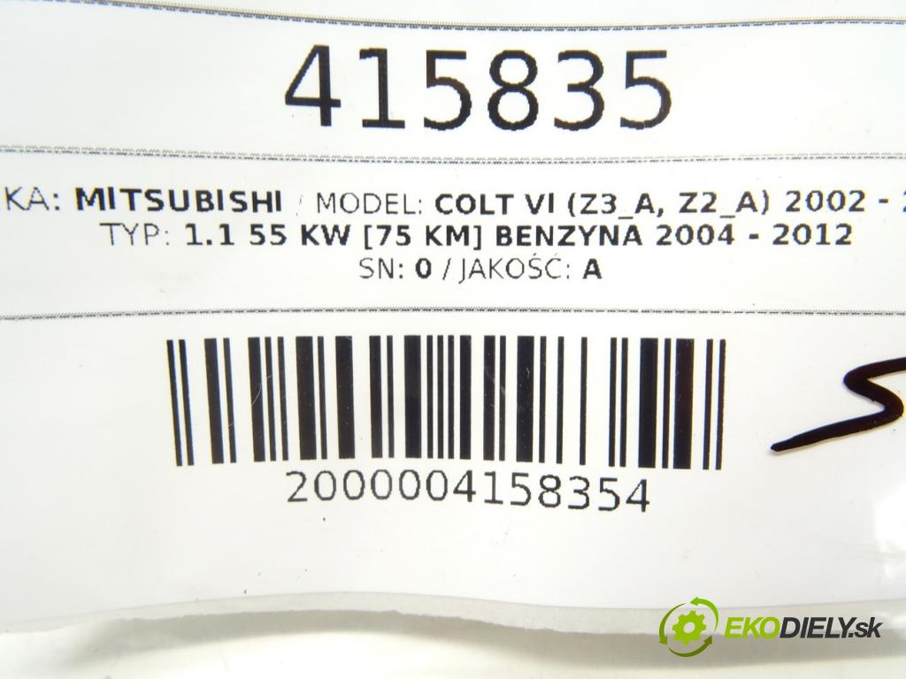 MITSUBISHI COLT VI (Z3_A, Z2_A) 2002 - 2012    1.1 55 kW [75 KM] benzyna 2004 - 2012  Krúžok, slimák airbag MR979369 (Airbagy)
