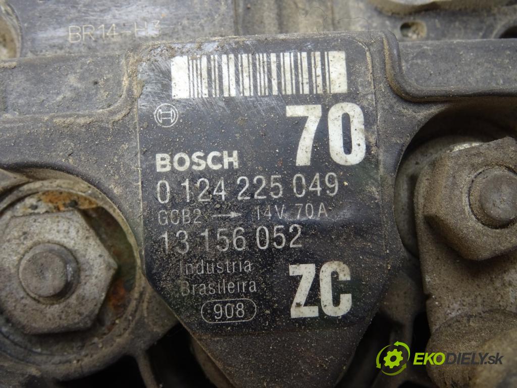 OPEL ASTRA H (A04) 2004 - 2014    1.4 (L48) 66 kW [90 KM] benzyna 2004 - 2010  Alternátor 13156052 (Alternátory)