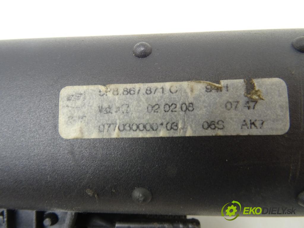 SEAT ALTEA (5P1) 2004 - 2022    1.9 TDI 77 kW [105 KM] olej napędowy 2004 - 2022  Roleta 5P8867871C (Rolety kufra)