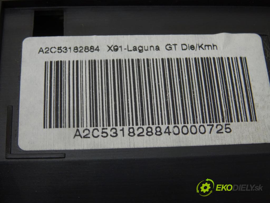 RENAULT LAGUNA III (BT0/1) 2007 - 2015    2.0 dCi GT (BT11, BT1E, BT1N) 131 kW [178 KM] olej  Prístrojovka 248100021R (Prístrojové dosky, displeje)