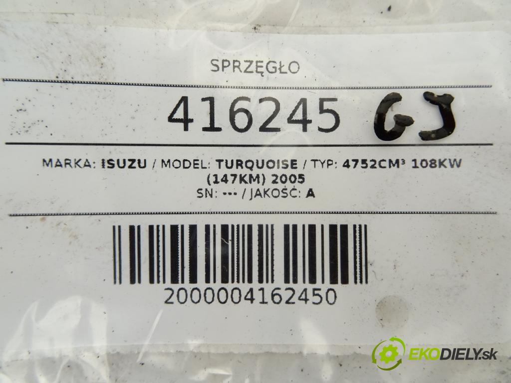 ISUZU TURQUOISE    4752cm³ 108KW (147KM) 2005  Spojková sada (bez ložiska)  (Kompletné sady (bez ložiska))