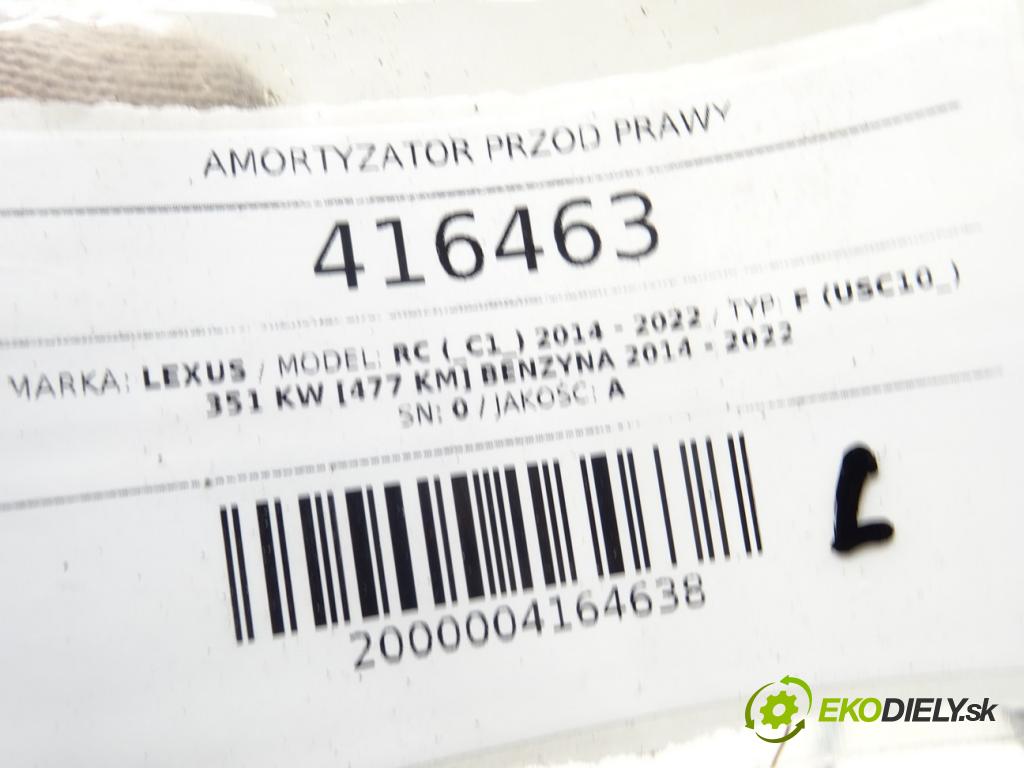 LEXUS RC (_C1_) 2014 - 2022    F (USC10_) 351 kW [477 KM] benzyna 2014 - 2022  Tlmič predný pravy 48510-24420 (Ostatné)