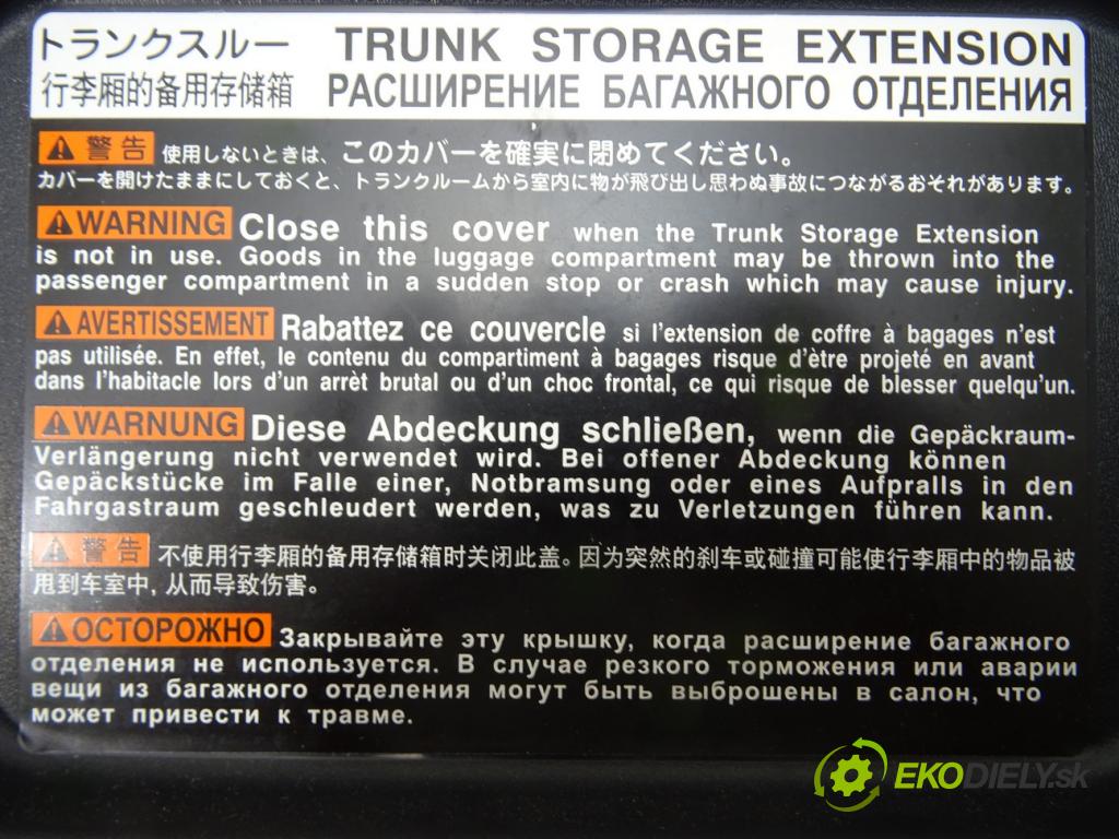 LEXUS RC (_C1_) 2014 - 2022    F (USC10_) 351 kW [477 KM] benzyna 2014 - 2022  OKNO: Priehradka, kastlík na LYŽE: 72620-53060